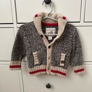 Roots Cabin Collection Button Cardigan